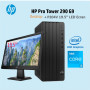HP Pro Tower 290 G9 Core i3 4GB /1Tera Ecran LED 19.5"