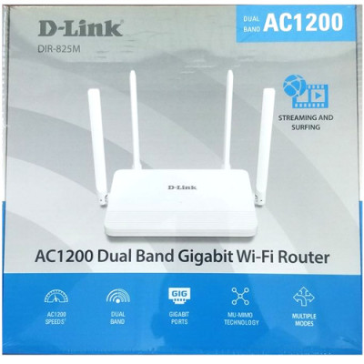 Routeur D-Link DIR-825 AC1200 ,Wi-Fi 1200 Mbps Gigabit