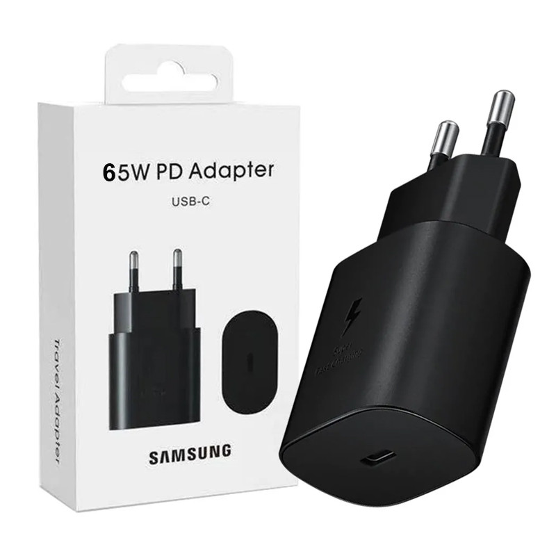 Chargeur ultra rapide 65 W PD samsung